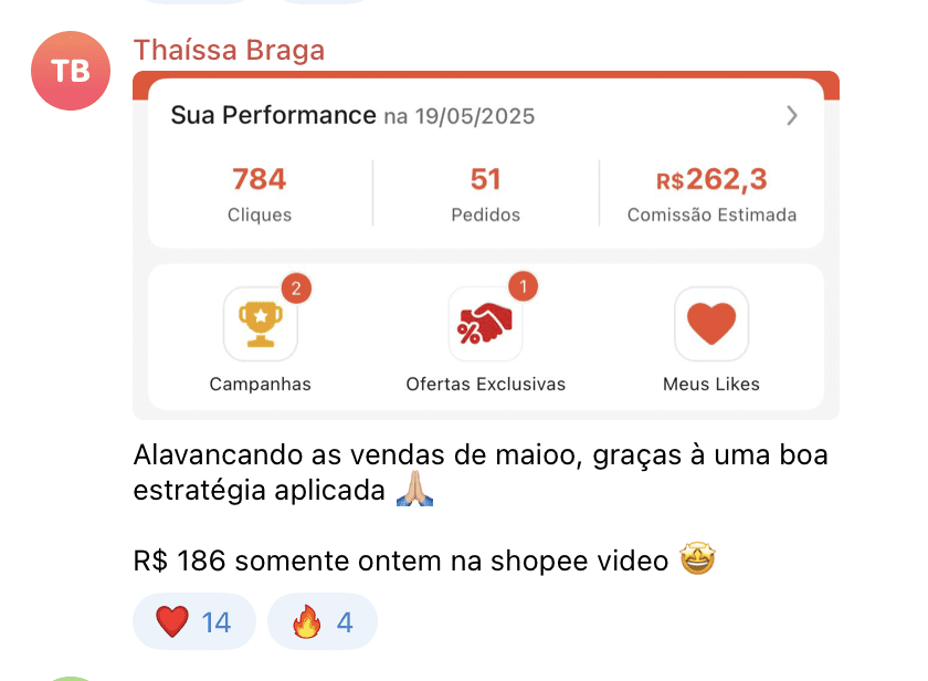 R$186 em um único dia