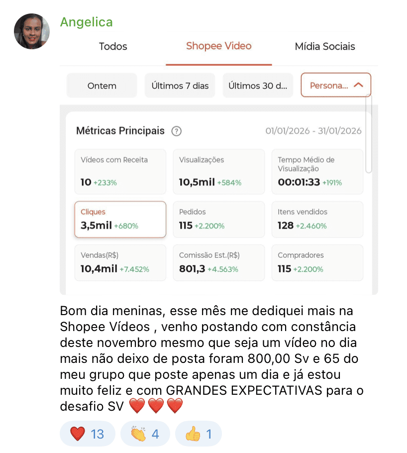 R$801 no mês
